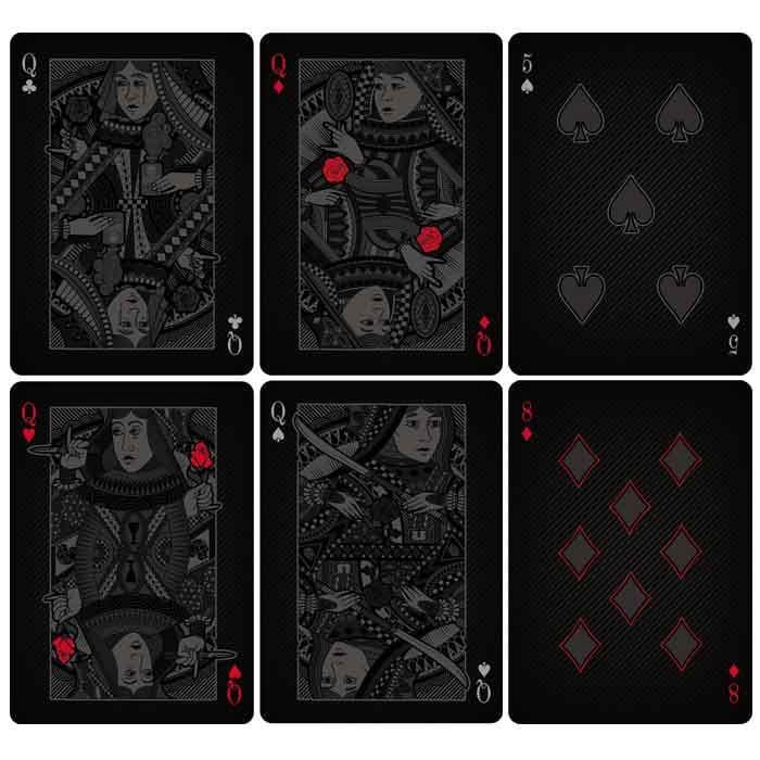bicycle double black playing cards