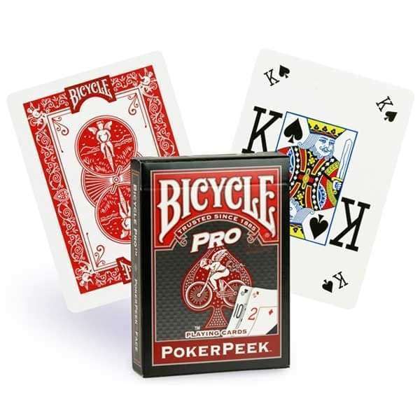 Bicycle poker peek pro