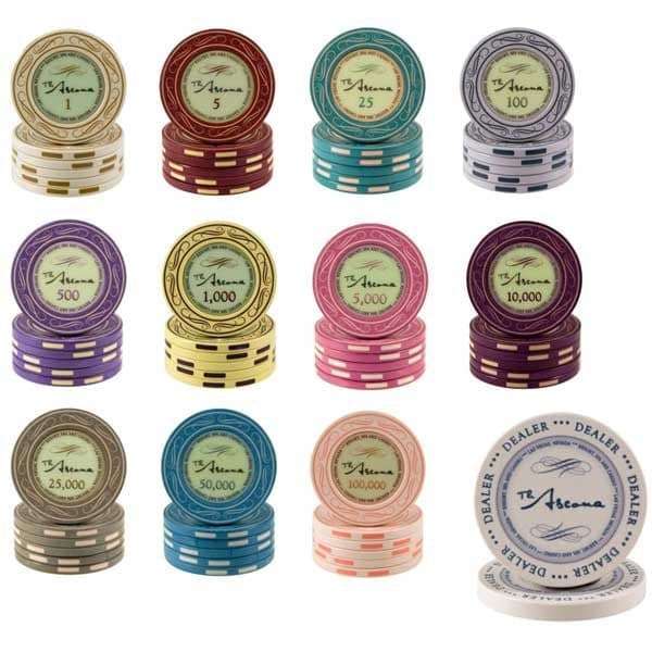 Ascona poker chips