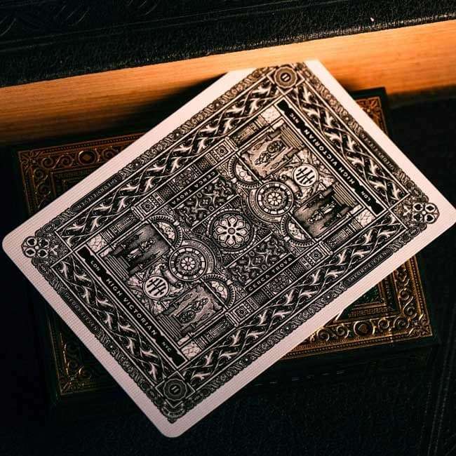 High Victorian playing cards
