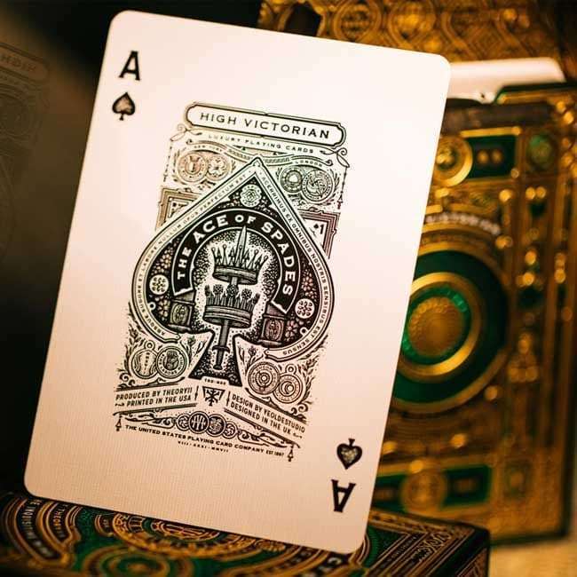 High Victorian playing cards