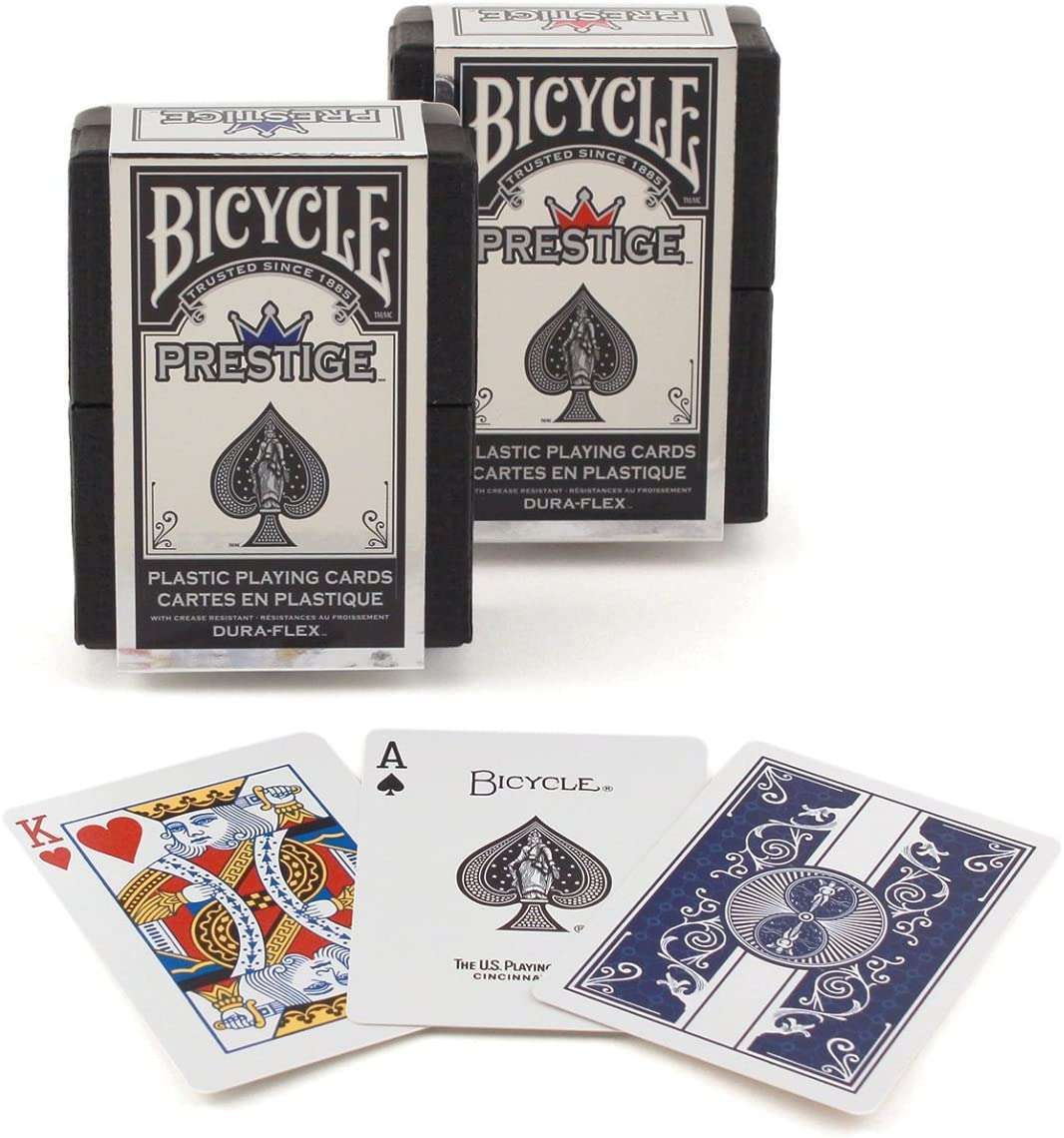 Prestige Dura-Flex Plastic Playing Cards by Bicycle