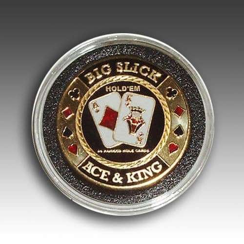 Big Slick poker card guard