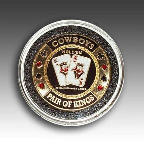 Cowboys poker card guard