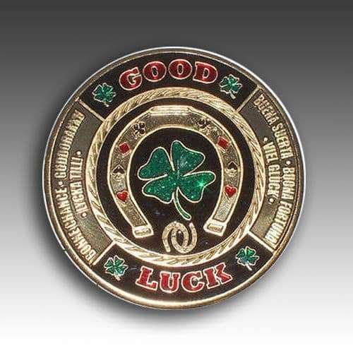 Good Luck poker card guard