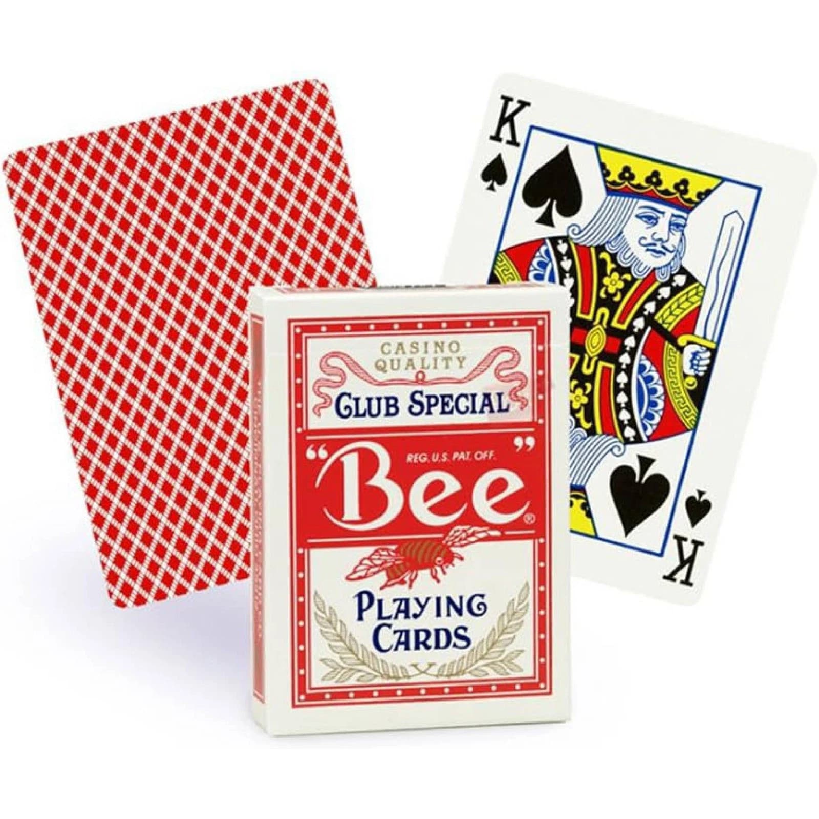 Bee Poker Playing Cards Standard Index Red or Blue - Image 3